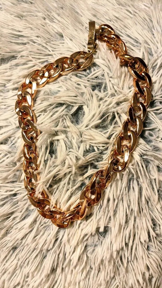 Statement Shine — Gold Chain Necklace - Image 1