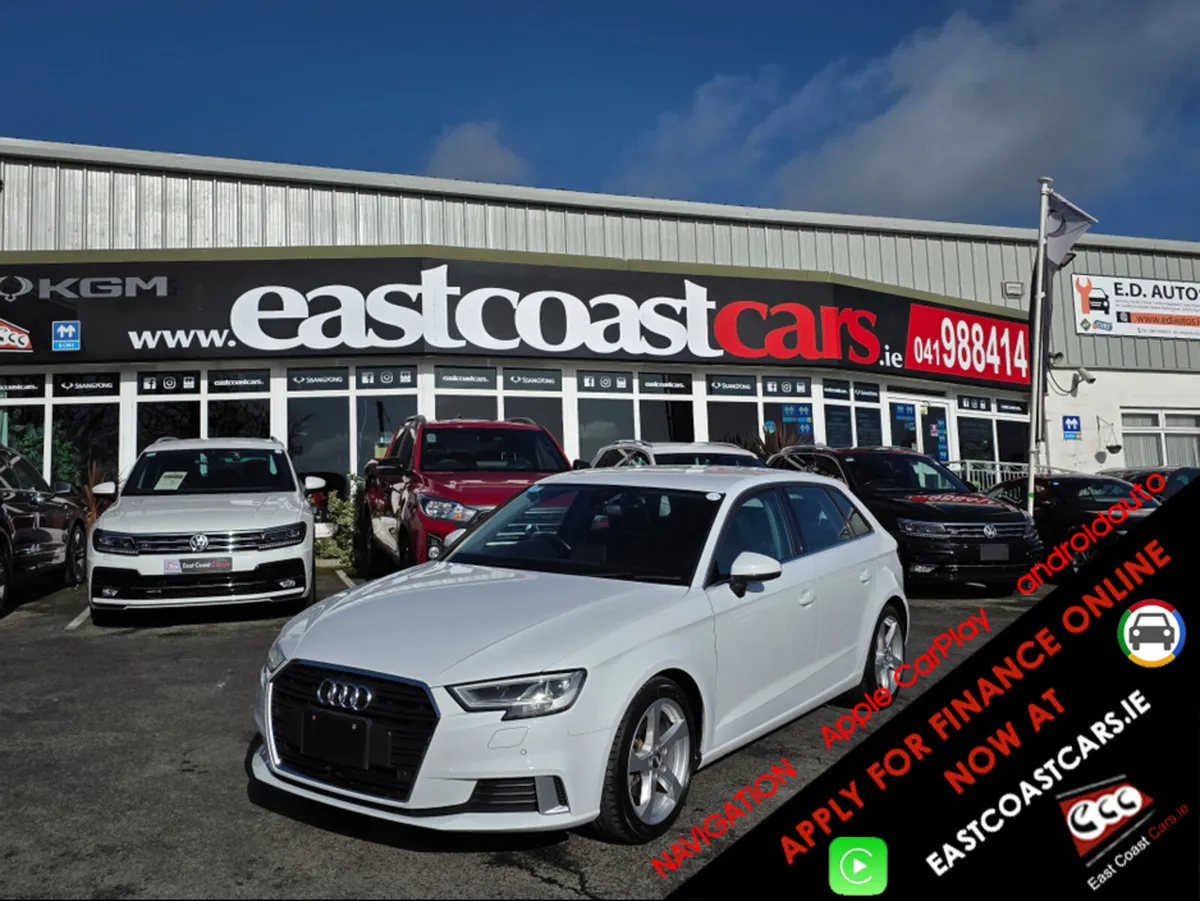 Audi A3 1.4 FULL LEATHER PACK SAT NAV CARPLAY - RE - Image 1