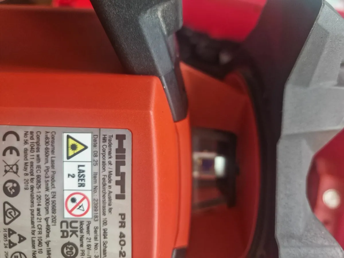 Hilti rotating laser PR 40 NURON 2025 - Image 4