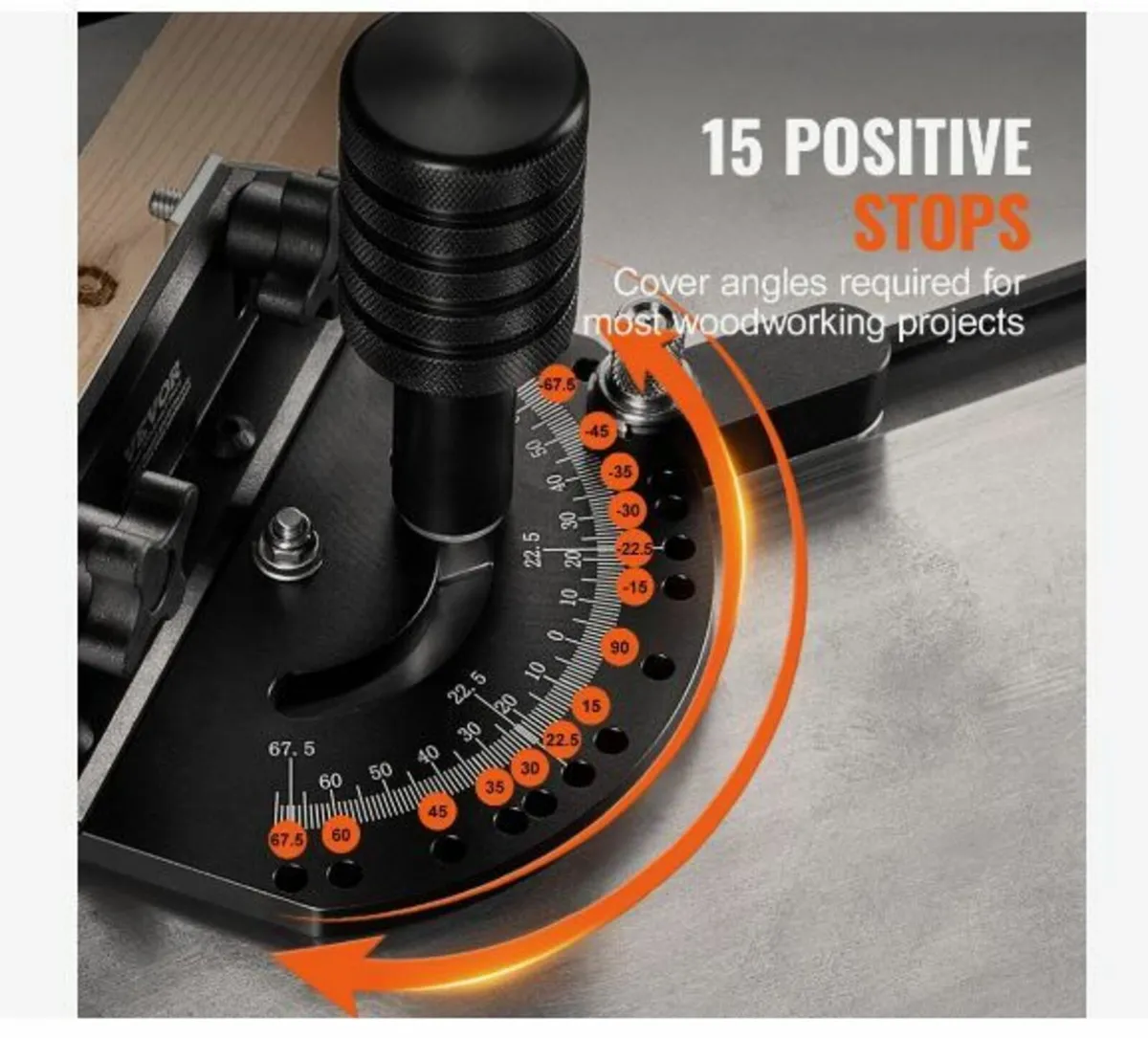 Precision Miter Gauge, Standard Slot 19 x 9.5 mm - Image 4