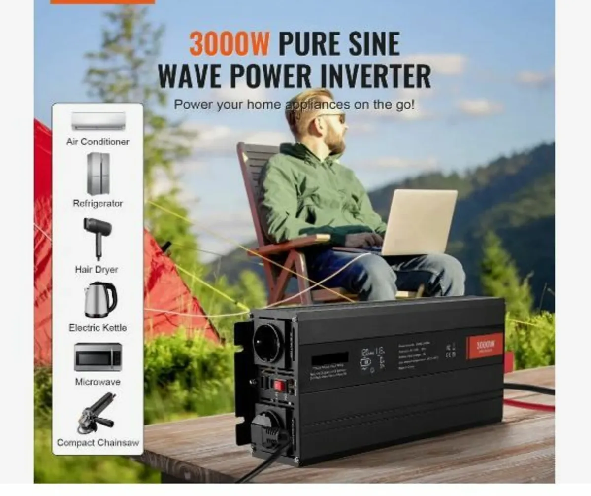 Pure Sine Wave Inverter, 3000 Watt - Image 3