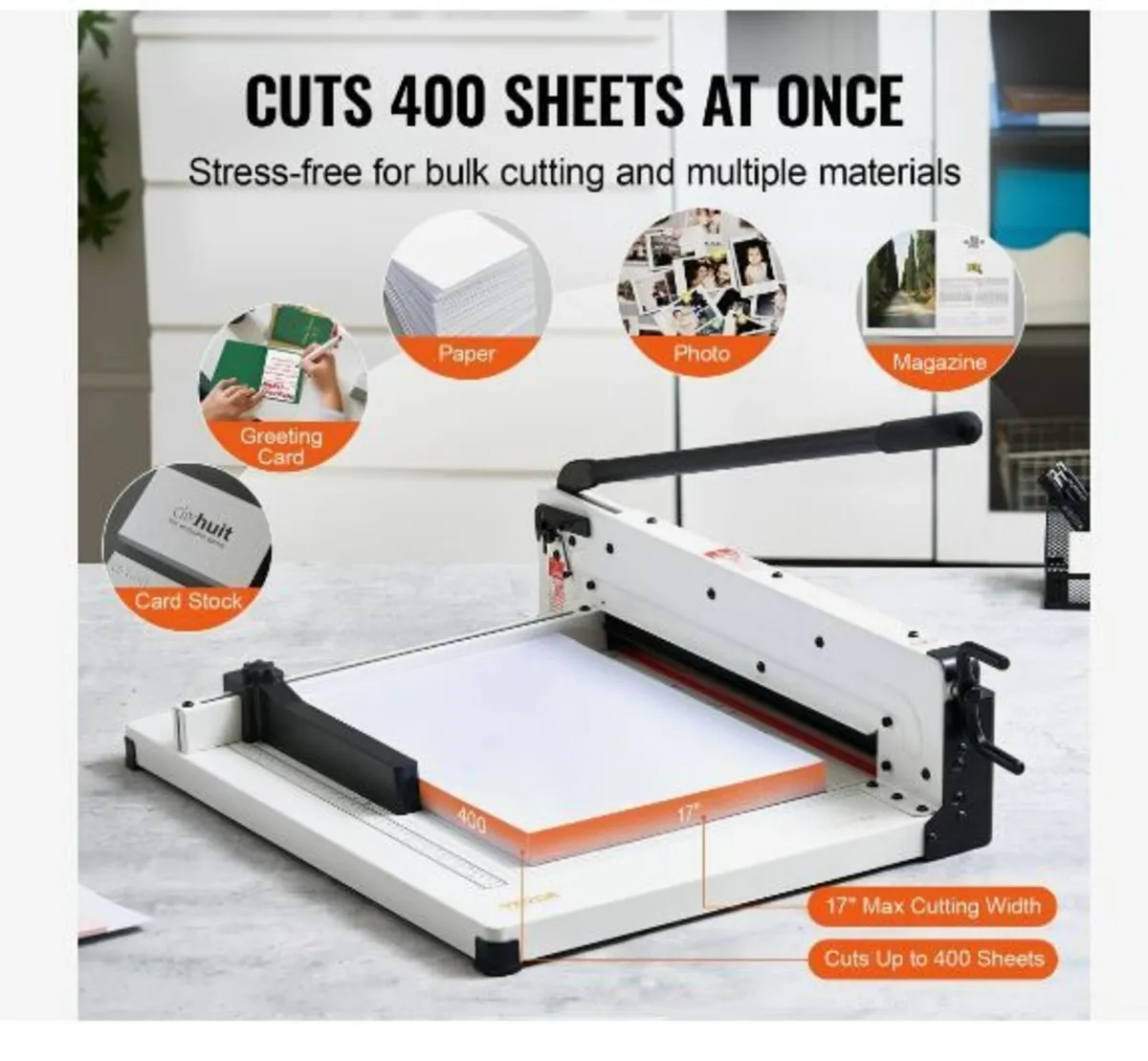 Paper Cutter 43.2 cm A3 Guillotine Paper Trimmer - Image 3