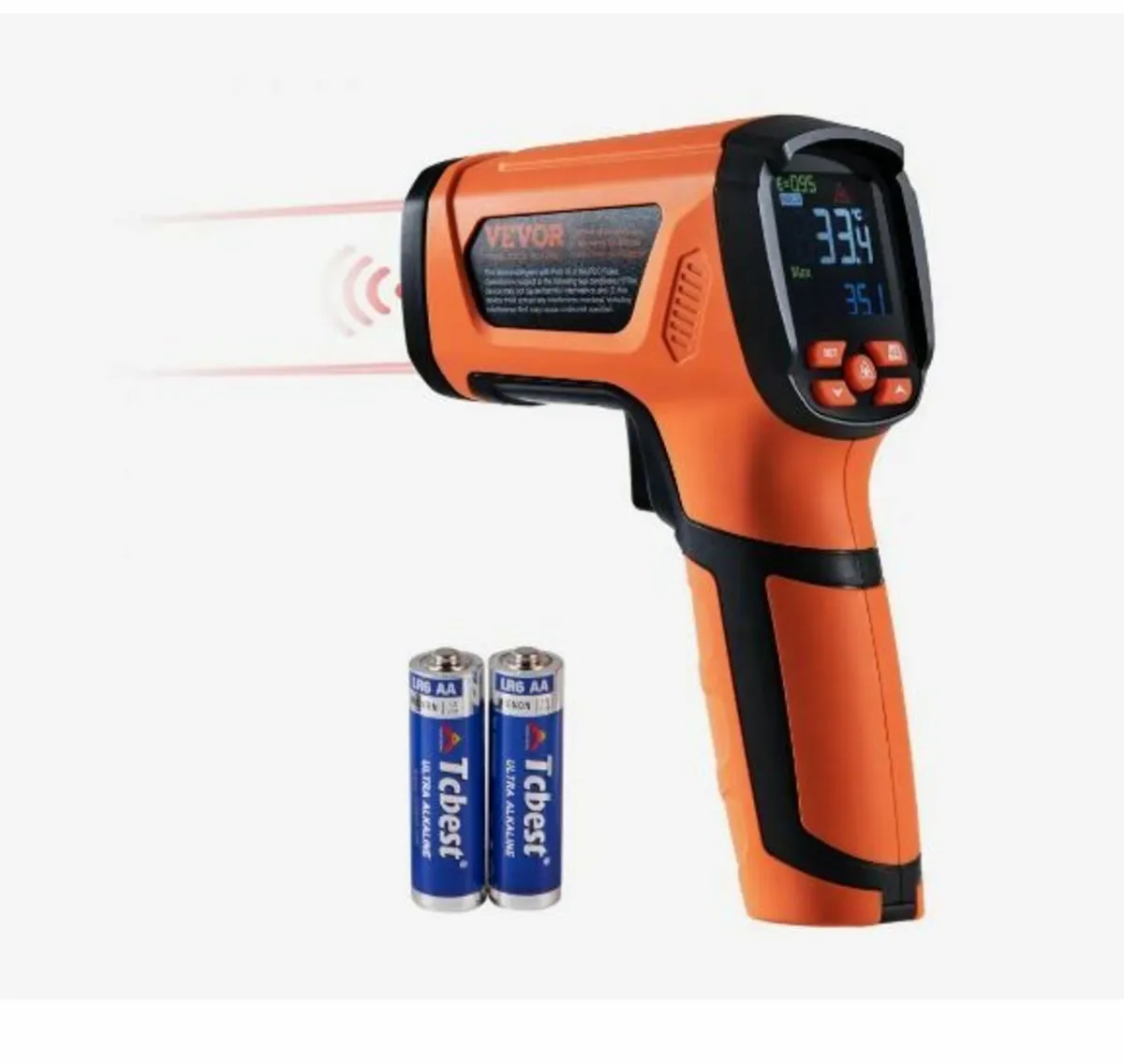 Infrared Thermometer, -40~2732°F Dual Laser - Image 1