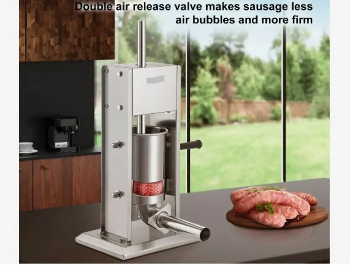 Manual Sausage Stuffer, 5LBS/3L Capacity - Image 2
