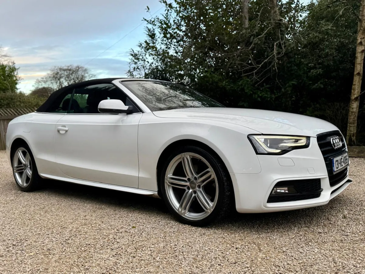 Audi A5 CABRIOLET 2.0 TDI S LINE SP ED 174BHP AUTO - Image 2