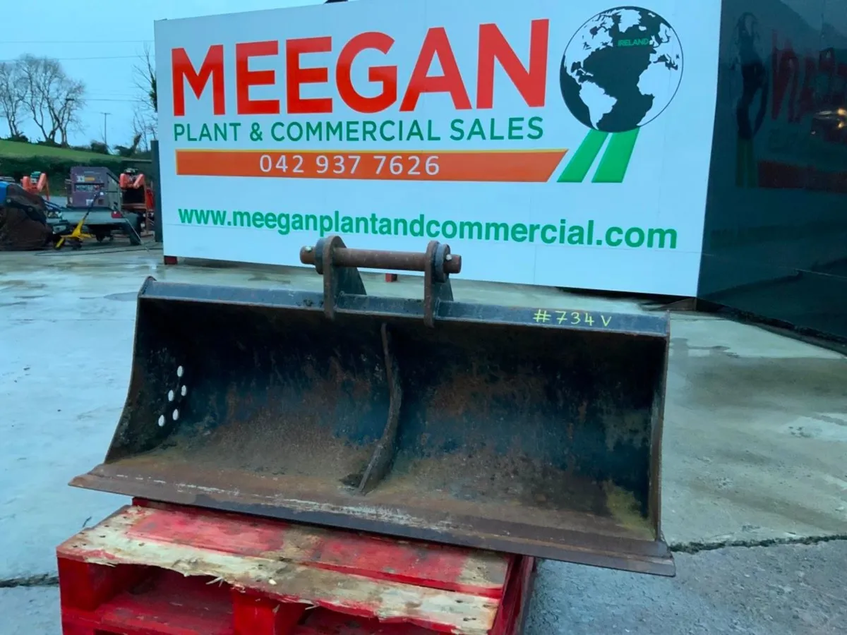 50" CAT GRADING BUCKET.......45mm PINS..........7 - Image 2