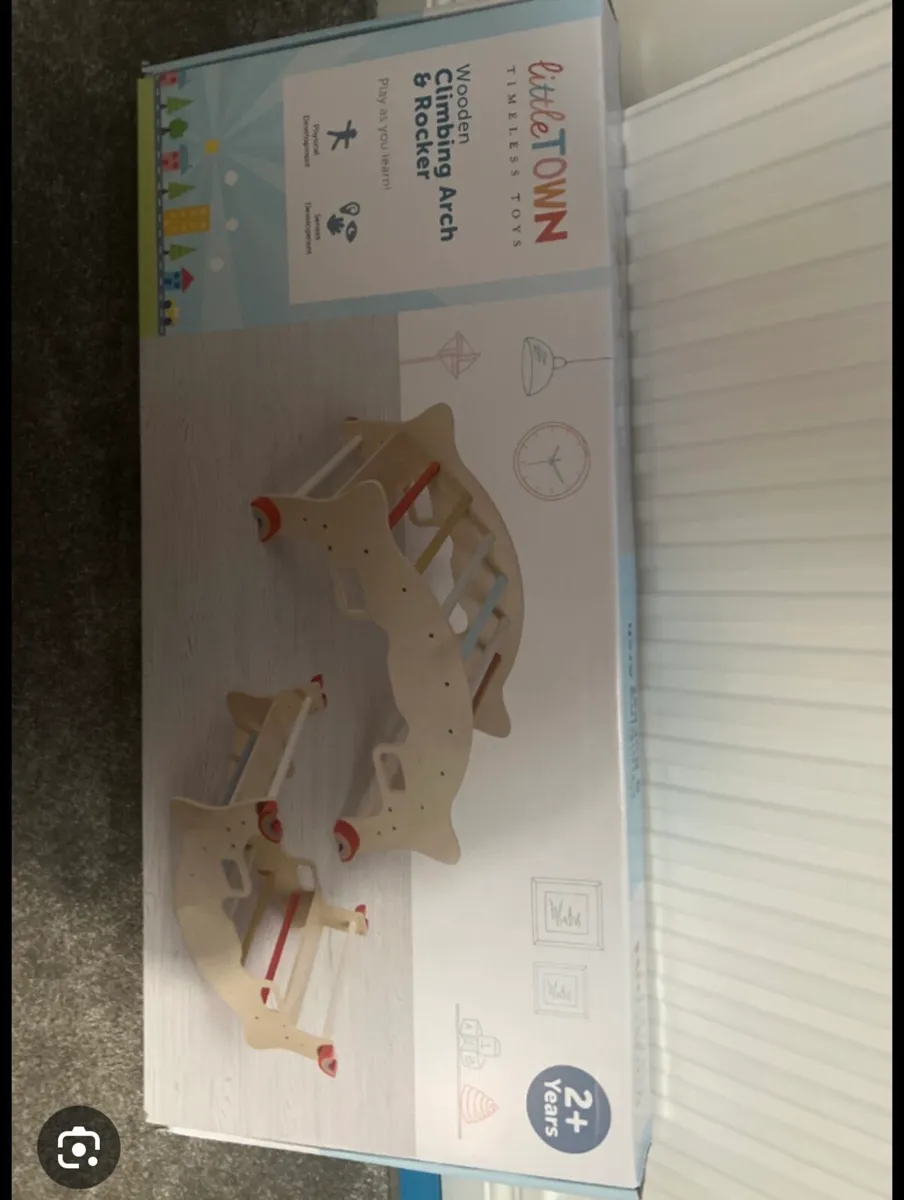 Little Town Wooden Arch