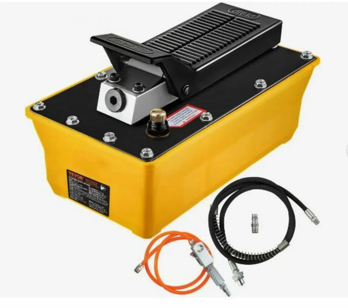 Air Hydraulic Pump, 10,000 PSI Hydraulic Foot Pum - Image 1