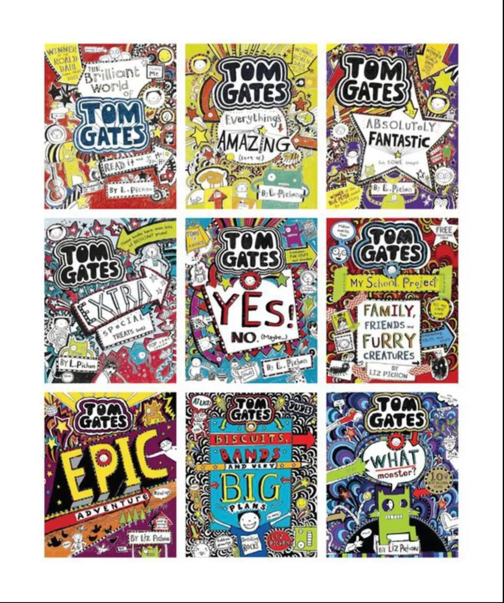 Tom Gates Books - Like New