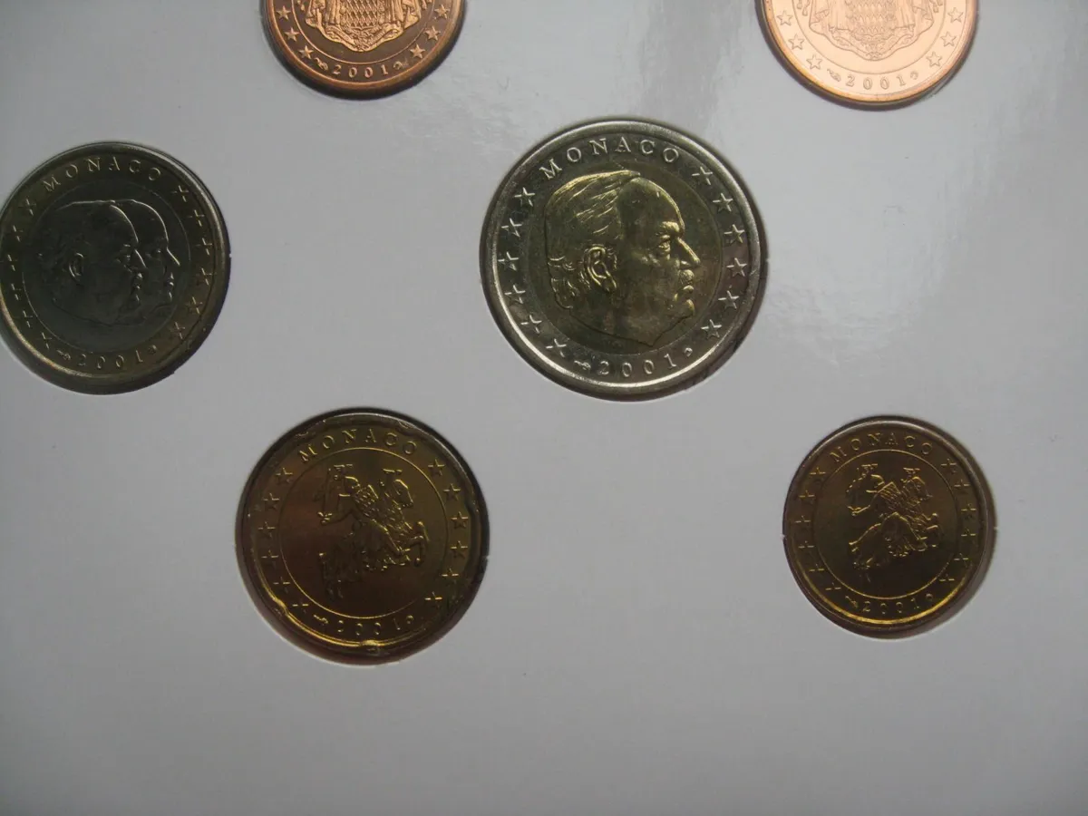 Monaco 2001 Official Euro Set - Image 4