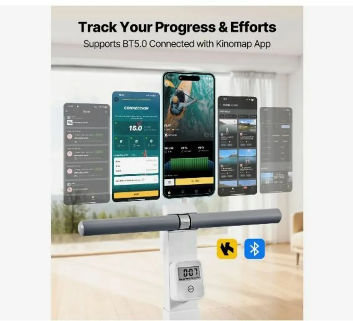 Magnetic Rowing Machine - Image 2