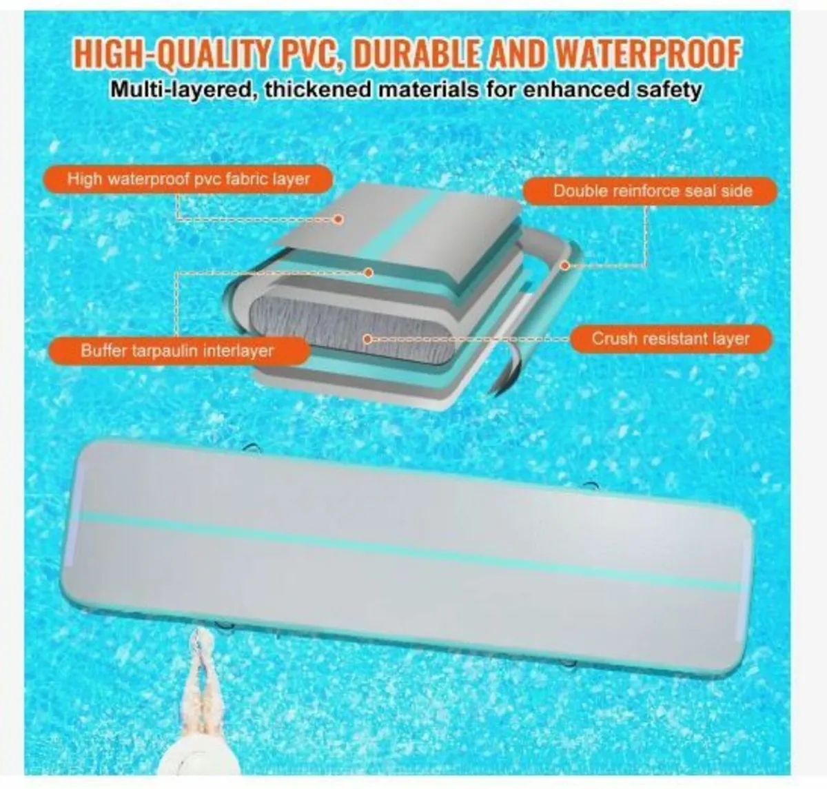 4 m Air Track Inflatable Training Tumbling - Image 4