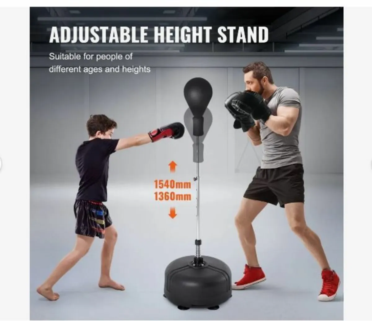 Punching Bag, Reflex Boxing Bag - Image 3