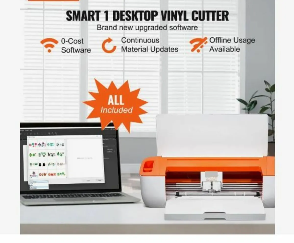 Vinyl Cutter Machine, Bluetooth Connectivity - Image 3