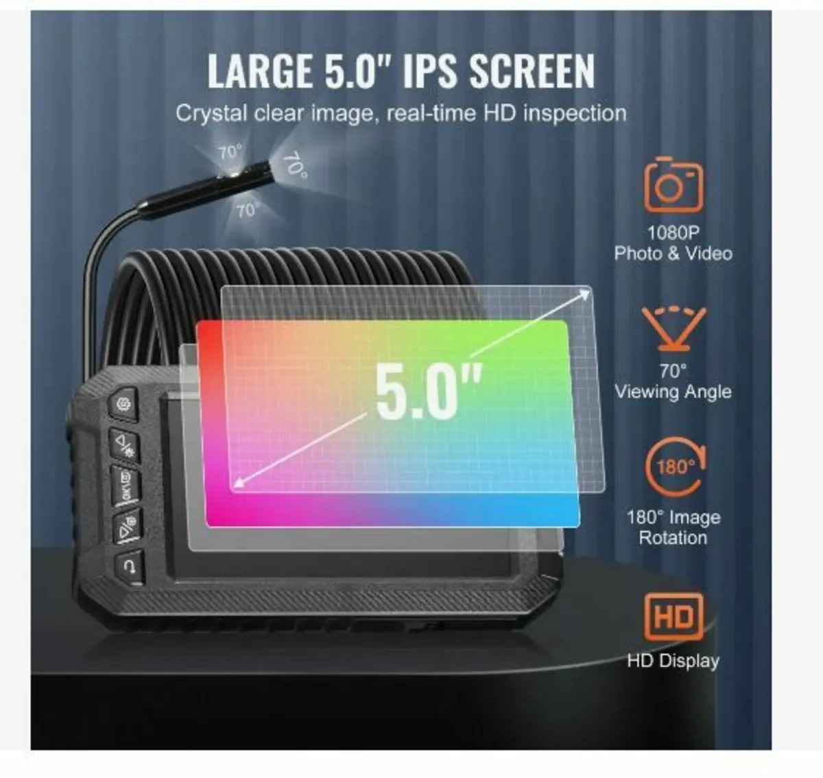 Endoscope Camera with Lights - Image 3
