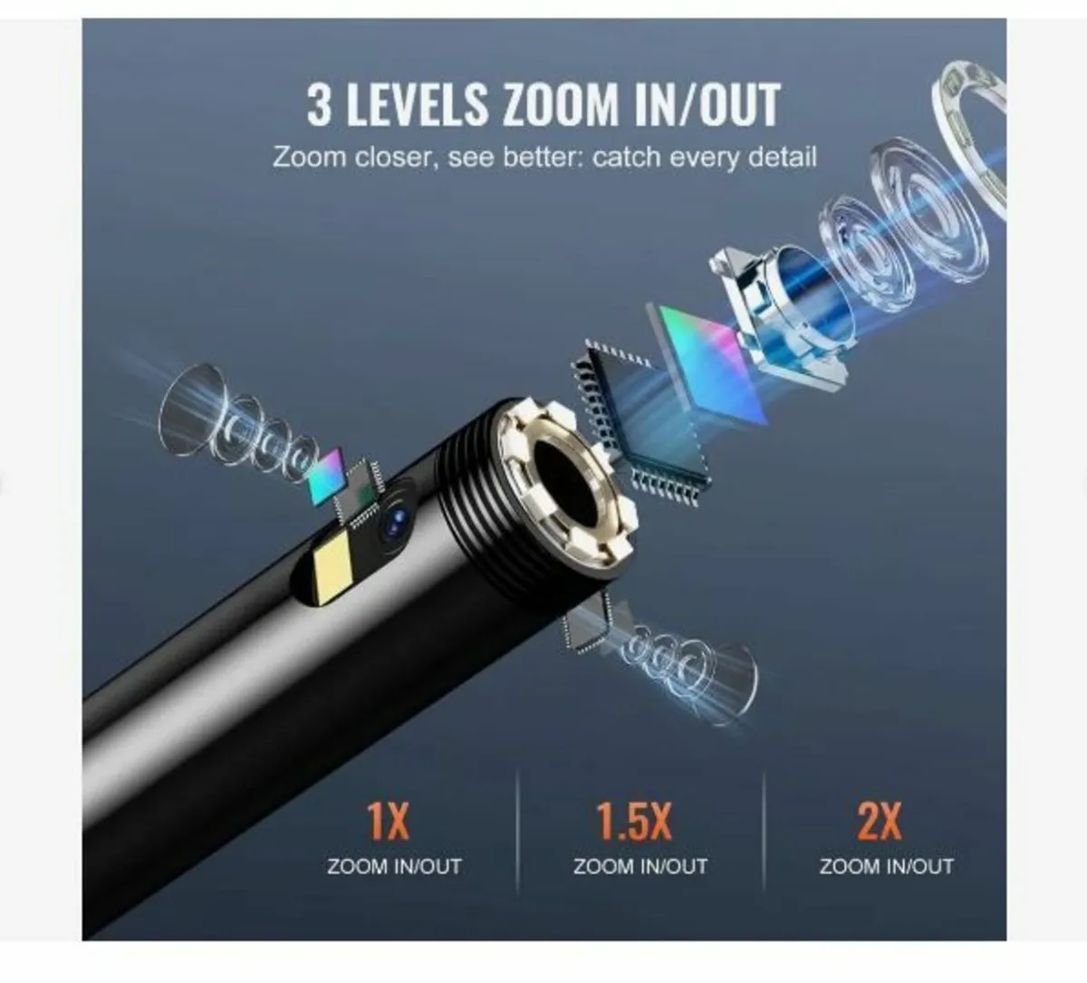 Endoscope Camera with Lights - Image 4