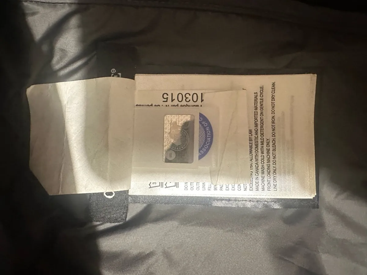 Authentic Canada Goose Jacket - Image 3