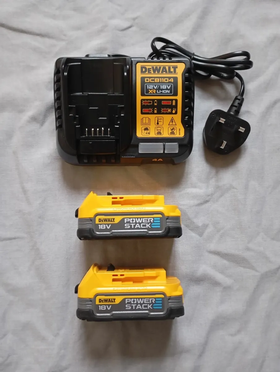 DeWalt Charger and Batteries