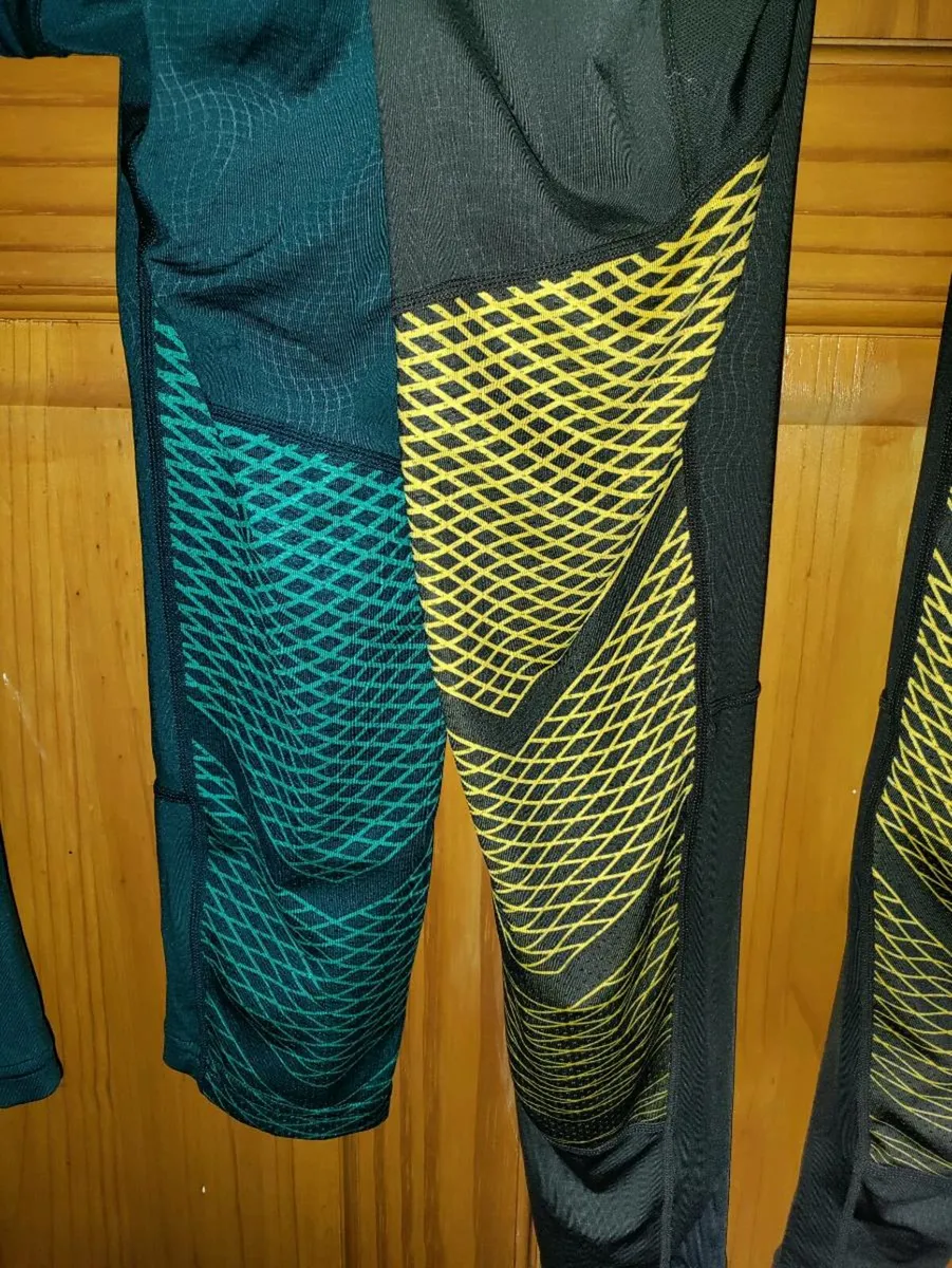 Nike Pro gym training leggings x2 L - Image 2