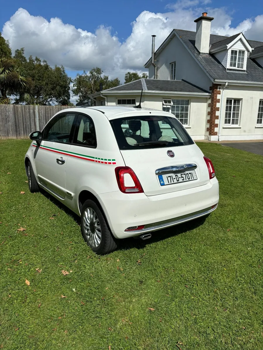 2017 Fiat 500 Lounge  1.2 Petrol  69 bhp - Image 2