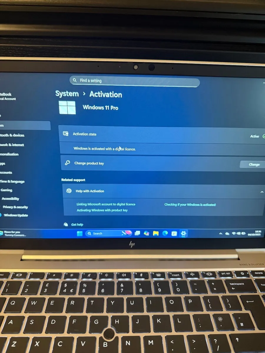 HP EliteBook 840 G7 Laptop i5/16GB/256SSD/FHD - Image 2