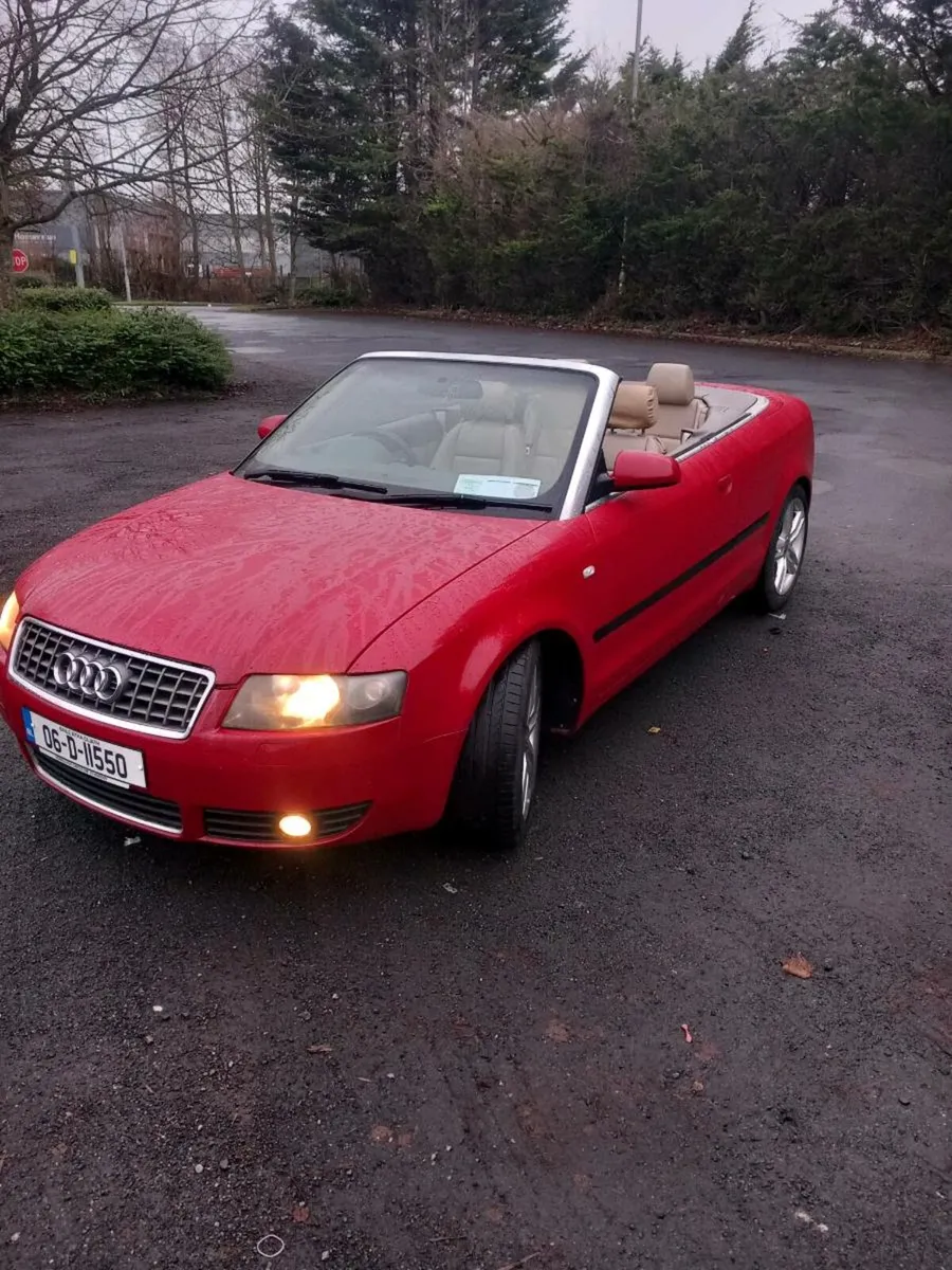 2006 Audi a4 b6 convertible low km swap or sale - Image 2