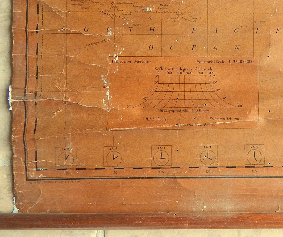 Vintage Roll Down Royal Interocean Lines Poster - Image 4