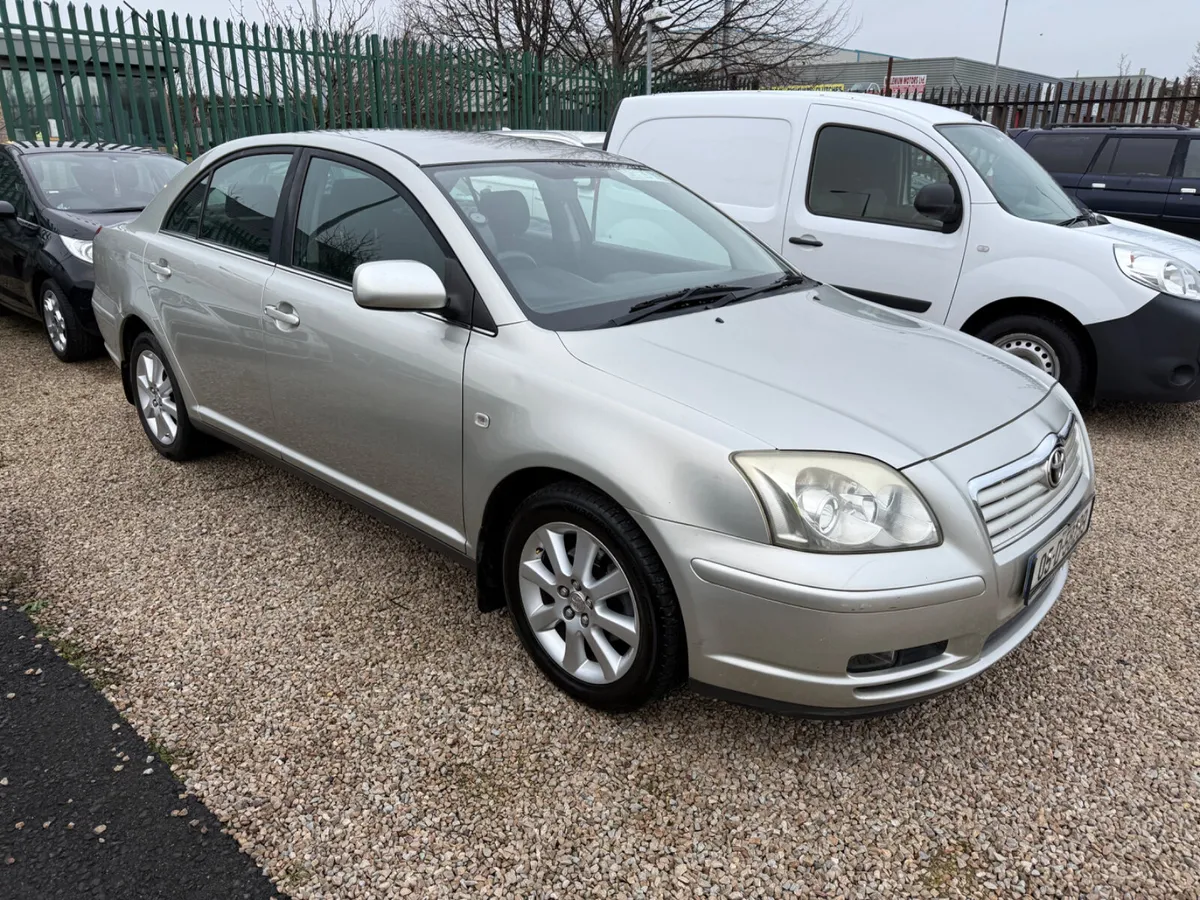 TOYOTA AVENSIS 2005 - 1.6 - TAXED AND NCT - Image 1