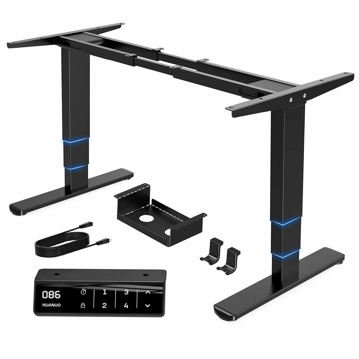 Standing Desk Frame with Dual Motors Sit to Stand - Image 1
