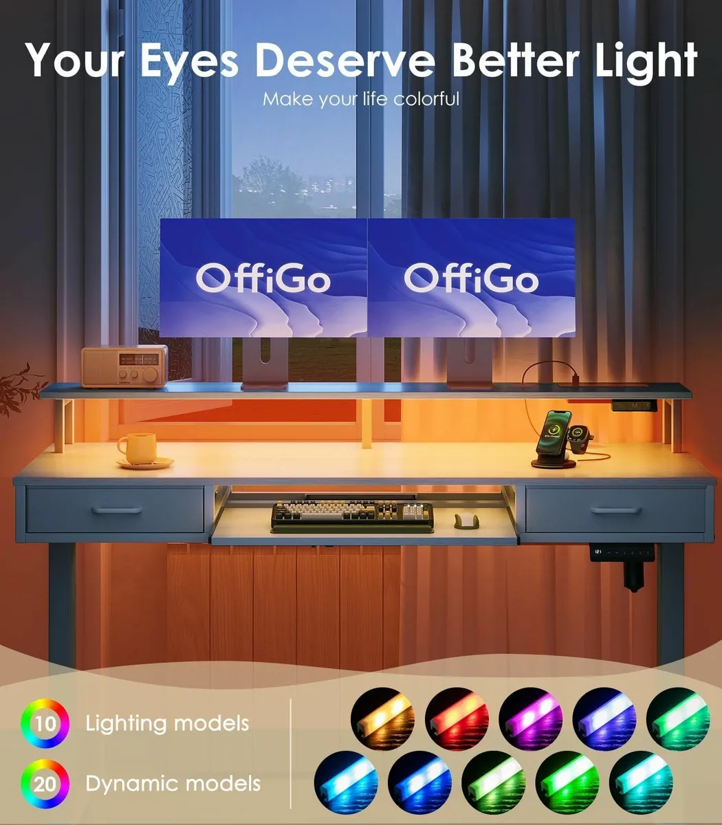 Height Adjustable Desk 120cm Electric Standing - Image 4