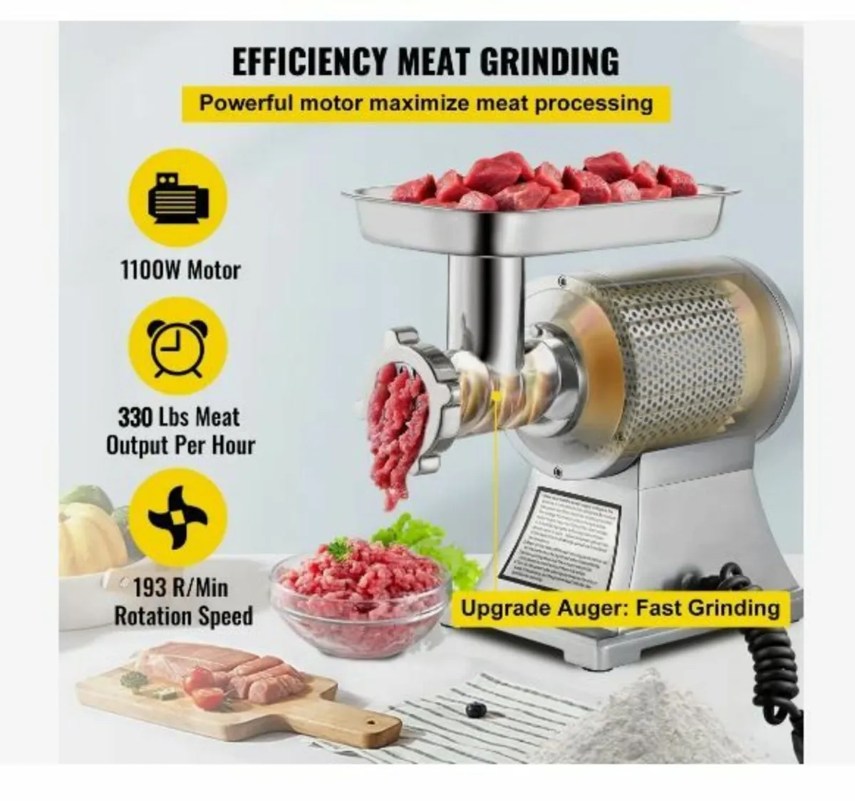 8500W Commercial Stainless Steel - Image 2