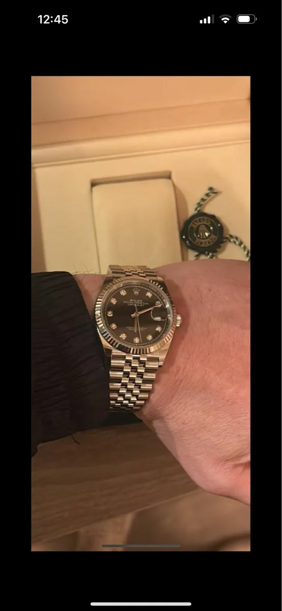 Rolex Datejust 36m Black Diamond Dial - Image 1