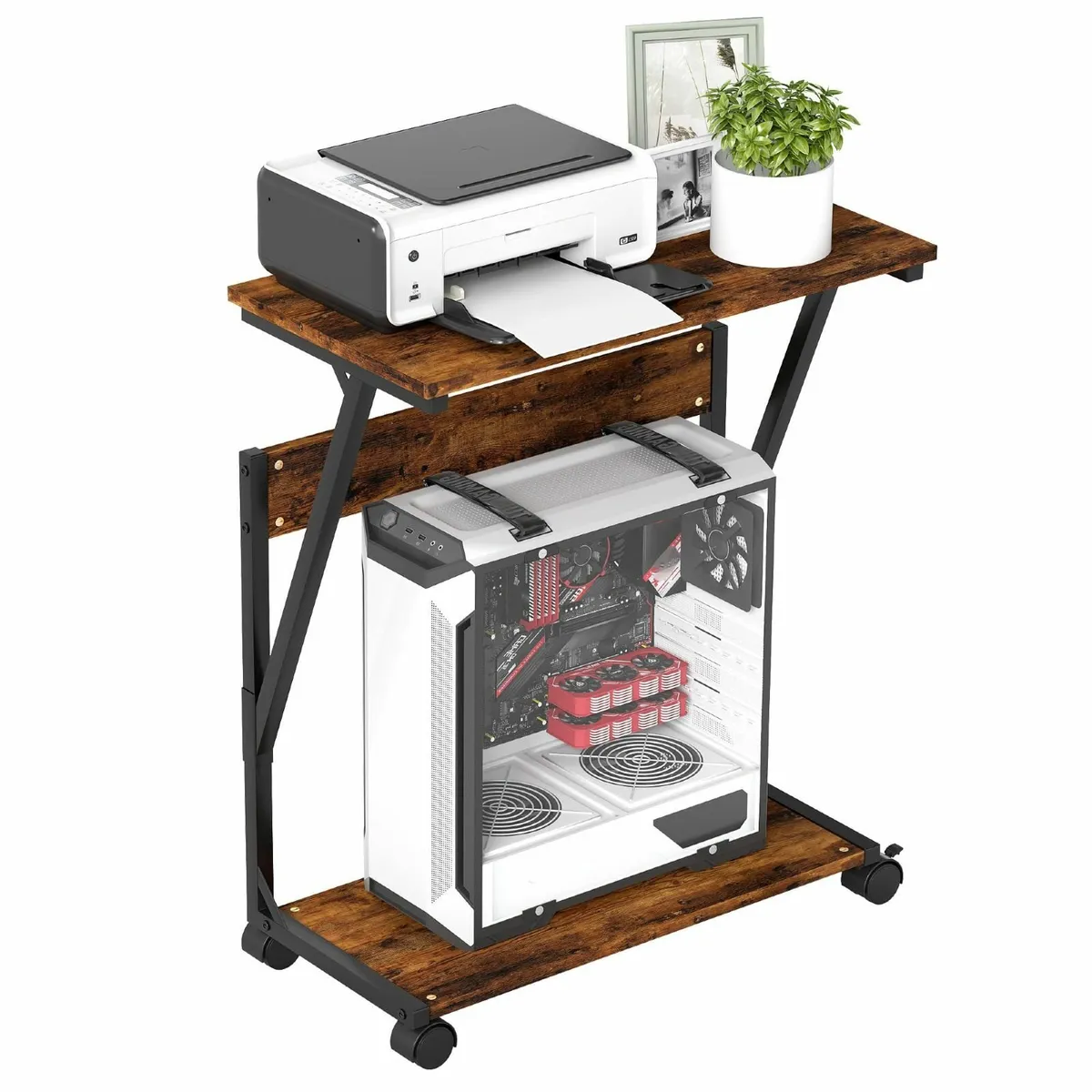 PC Tower Stand Printer Laptop Table Furniture - Image 4