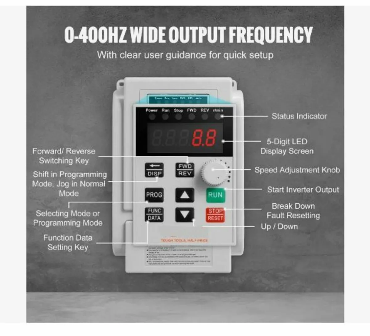 VFD 2.2KW 10A 3HP Variable Frequency - Image 4