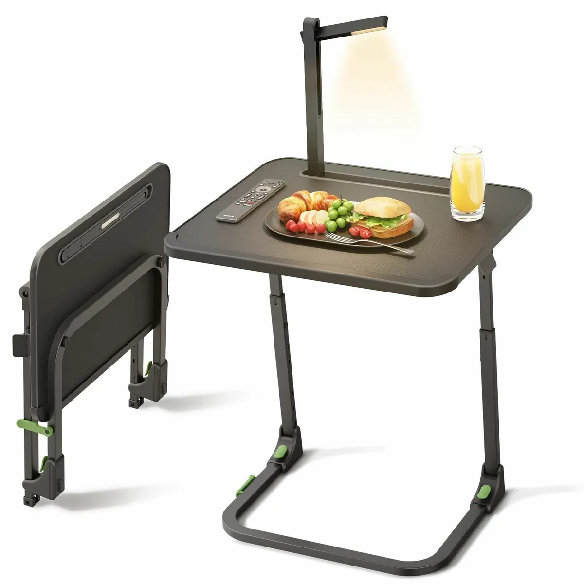 Upgraded Small Folding Table Height Tilt Adjustabl - Image 1