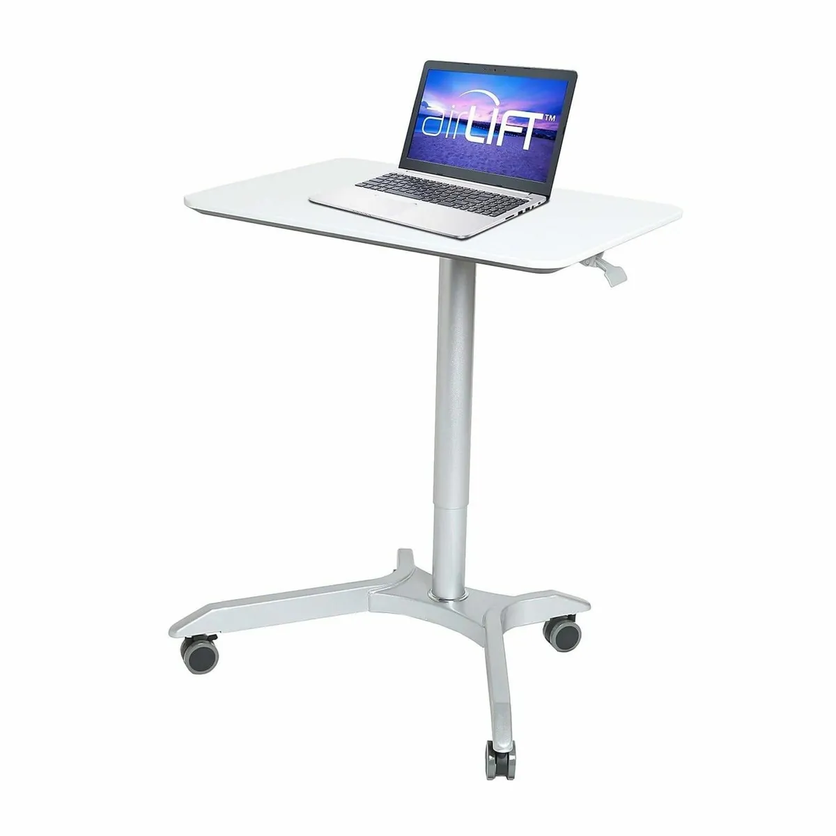 Airlift height adjustable mobile Sit-Stand Desk - Image 1