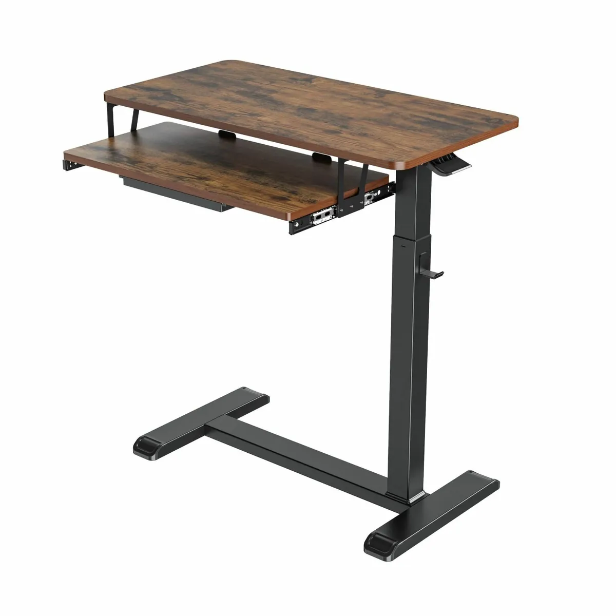 Overbed Table with Wheels Upgrade Medical Desk - Image 1