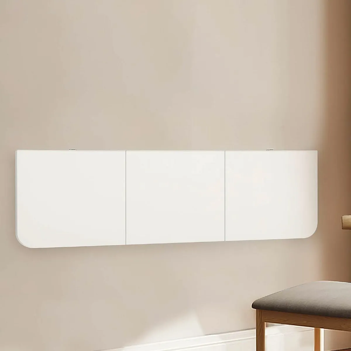 Wall Mounted Folding Table 120x40cm Laundry - Image 1