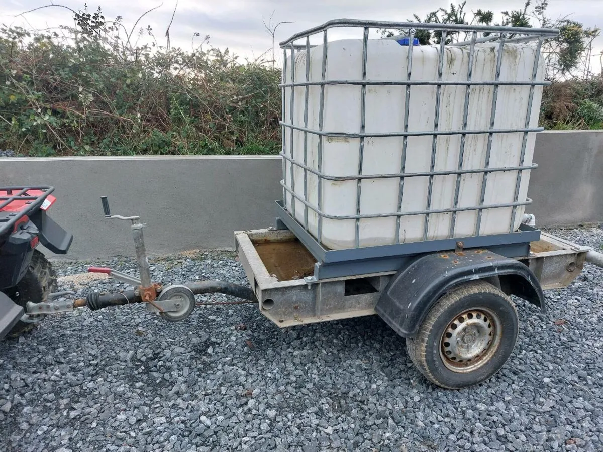Arena watering trailer - Image 2