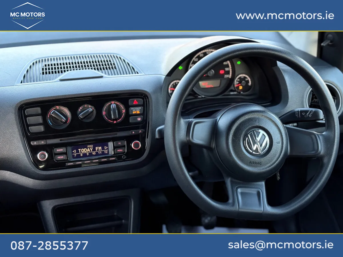 Volkswagen up! 6 MONTH WARRANTY + NEW NCT - Image 2