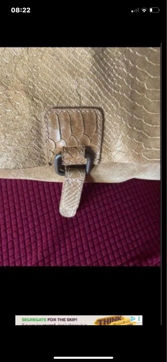 Leather Shoulder Bag - Image 3