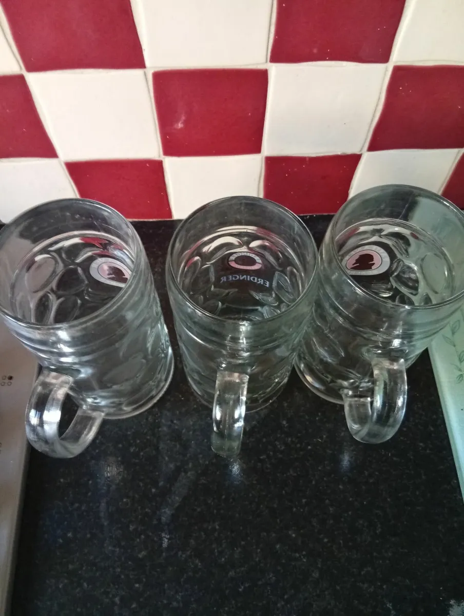 Original Tradition Bavaria Erdinger Glasses 1litre - Image 4