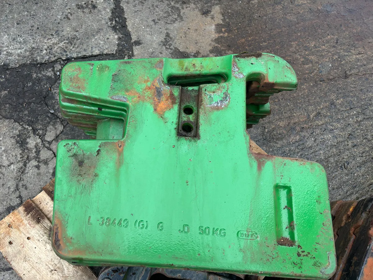 John Deere weights