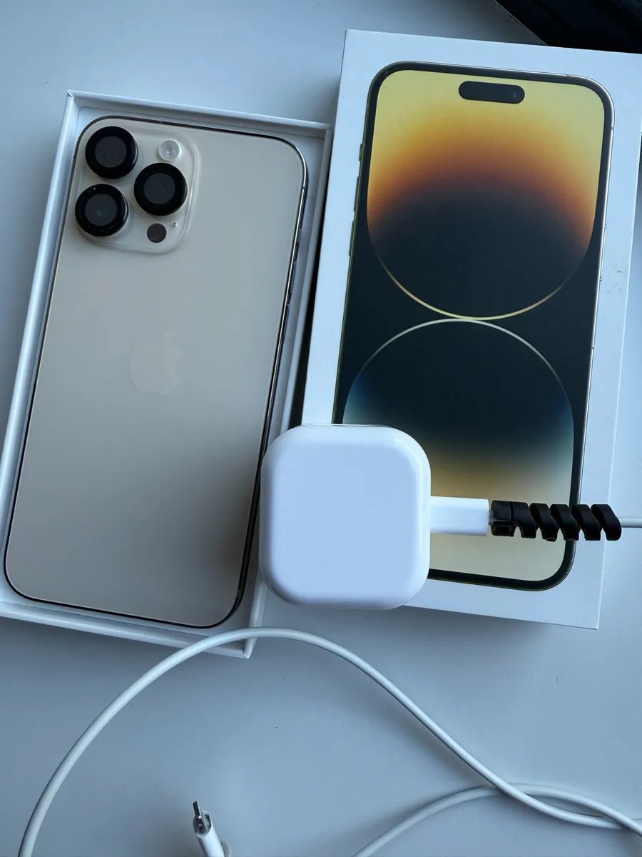 IPHONE 14 PRO MAX 256G GOLD - Image 1