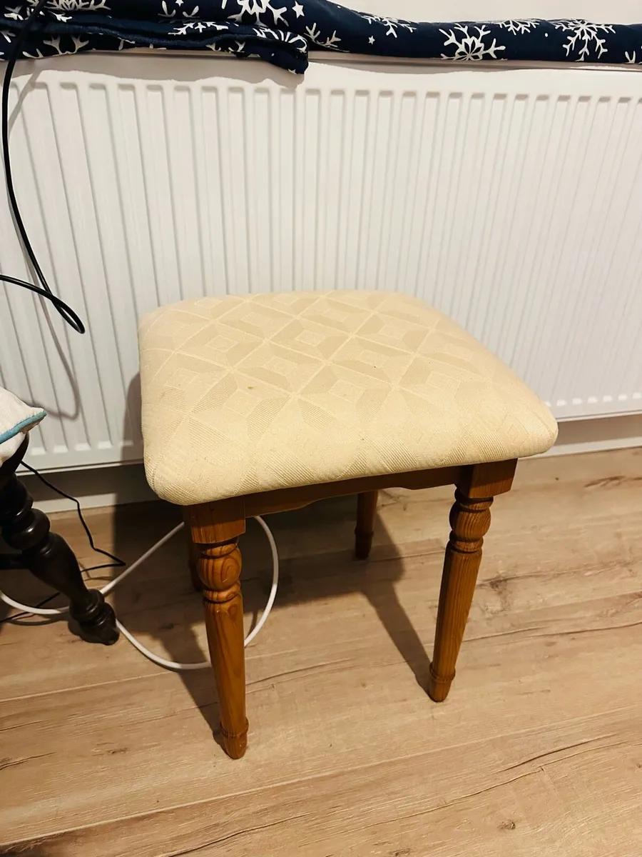 Wooden stool
