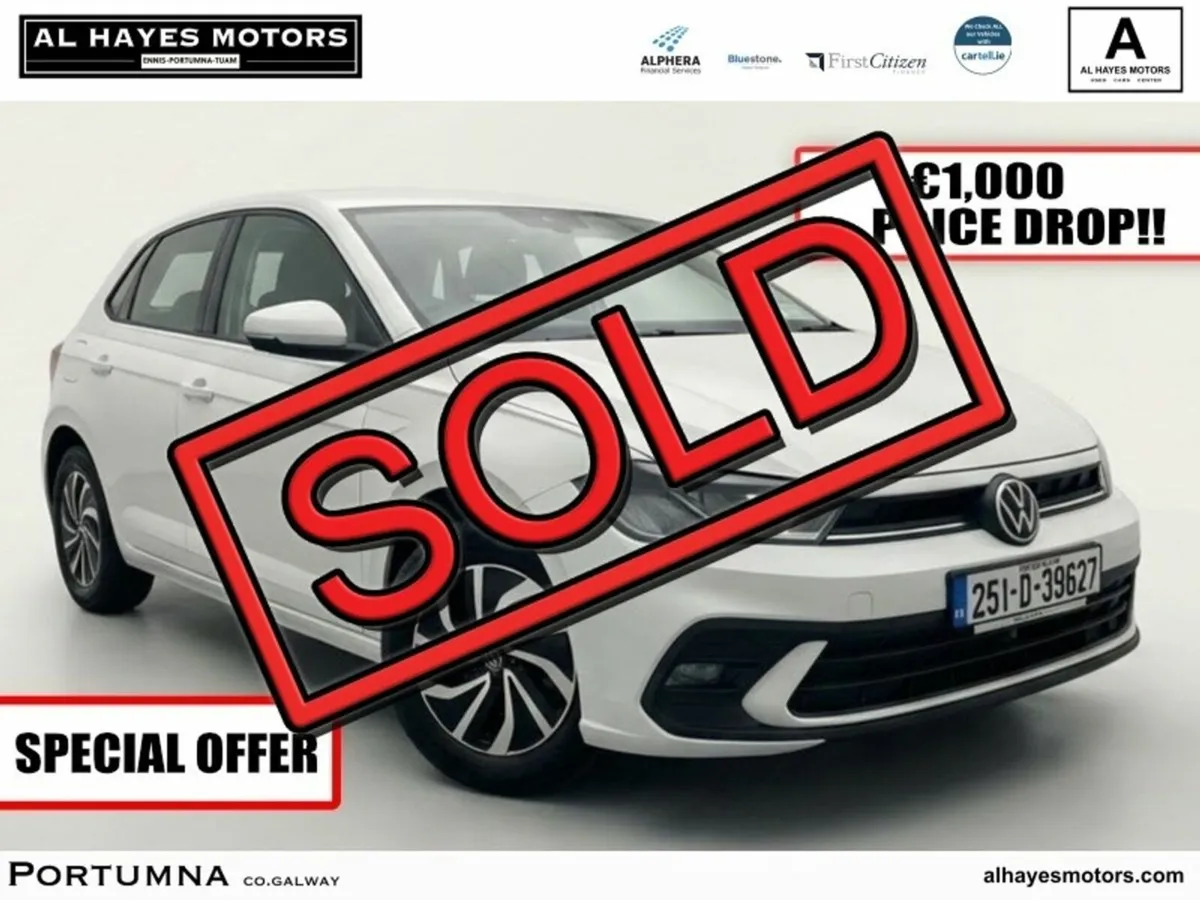 Volkswagen Polo SOLD SOLD SOLD LIFE 1.0 TSI 95HP * - Image 1