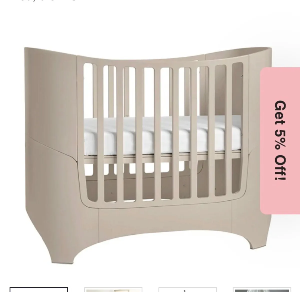 Leander adjustable cot - Image 2
