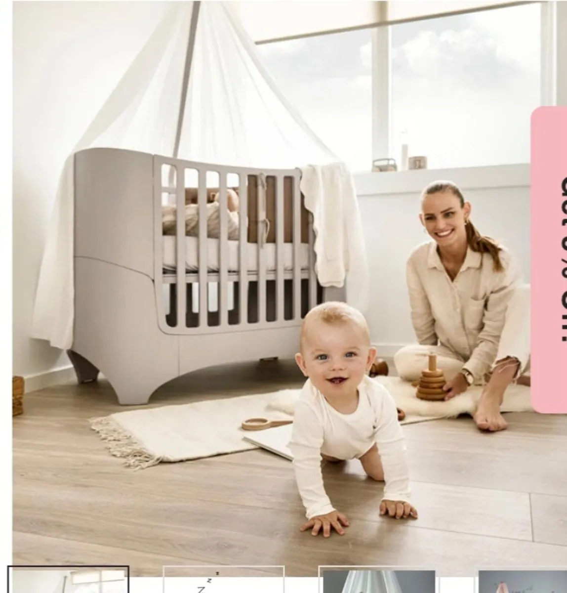 Leander adjustable cot - Image 4