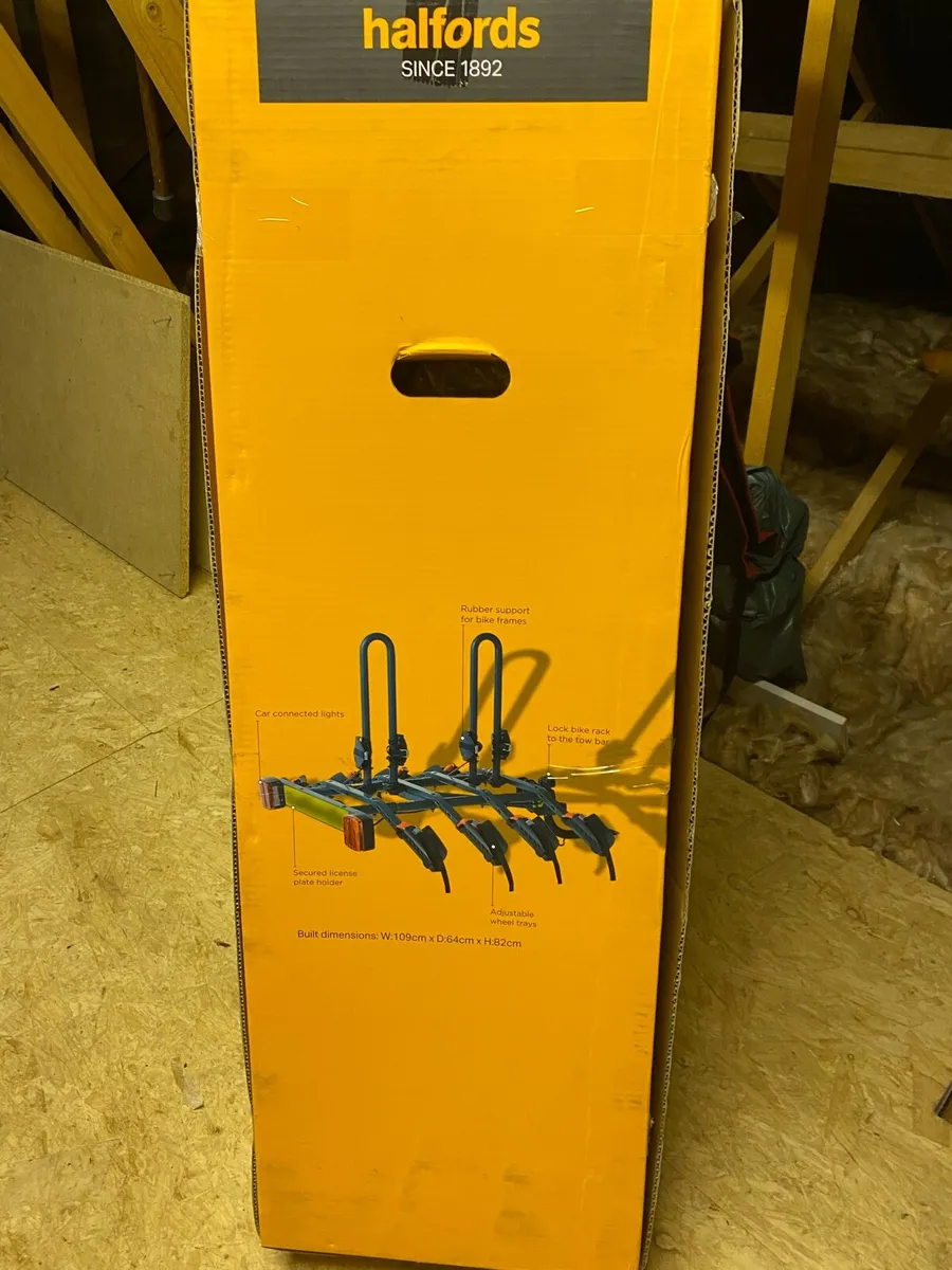 4 Bike Tow Bar Mounted Bike Rack - Image 3