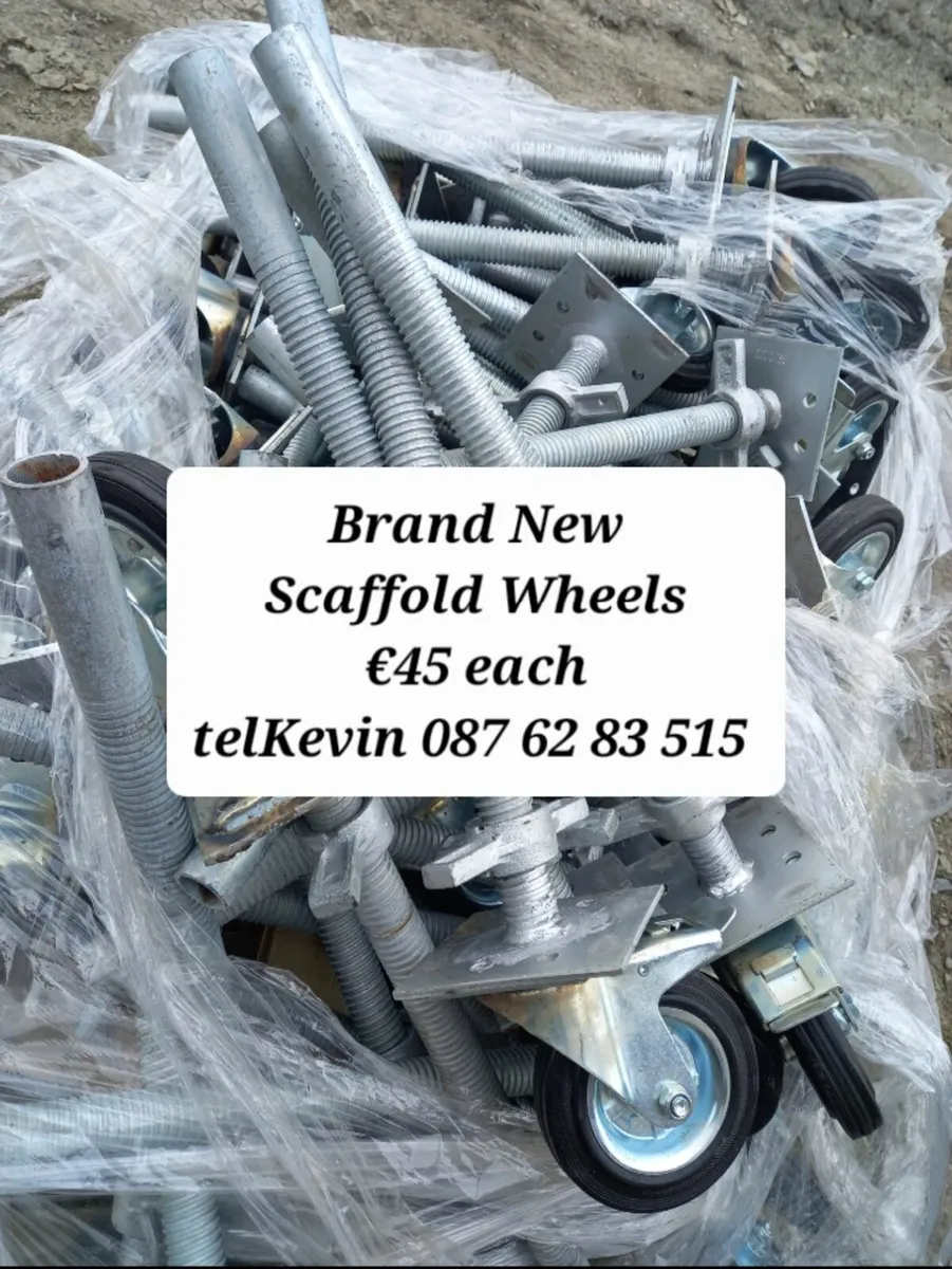 New Scaffolding Wheels 45 euro - Image 1